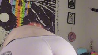 Silly BBW Jiggle Striptease Dance