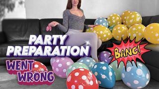 party preparation went wrong
