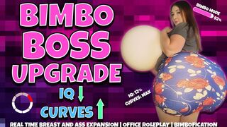 Bimbo Boss Transformation Upgrade: Sexy Office Makeover with Mindless Slutty Growth and Seduction