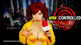 April Controlled - POV Turns Miss O'Neil Into Mesmerized Obedient Play Thing - A Ludella Hahn Magic Control Cosplay Parody - WMV 720p version