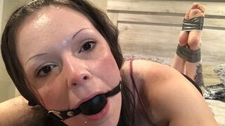 Sock-Stuffed & Taped: Helpless Struggles with My Own Dirty Socks!