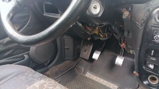 Driving a car working for Uber (3)