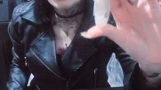 Swallow His Load in Your Juice, Pathetic Cleaner – Goth Domme Roleplay