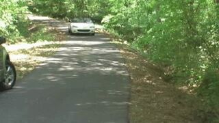Hotwife Naked Jen Fucked By Strangers At The Car Park! mp4