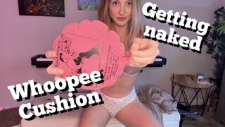 Sitting on a Whoopee Cushion and Stripping Down