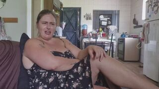 Babysitter helps you massturbate