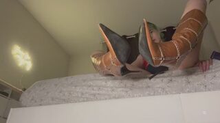 Boot Job POV â€“ Humiliated by My Luxury Leather Boots