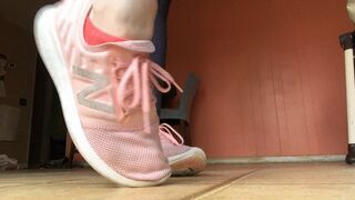 Sneaker foot bitch