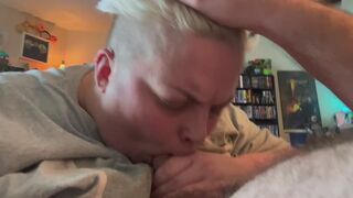 Big, Fat, BBW Tease Session with Blowjobs, Tit Fucking, and Belly Play