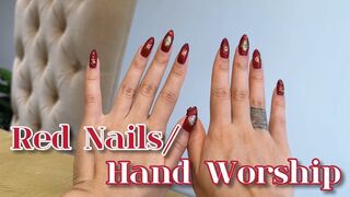 Red Nails and Hand Worship