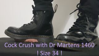 LittleShoes - Cock Crush Dr Martens 1460 Size 34