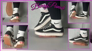Dirty Vans Ruthless Cock Crush - Jumps On Cock - Cock Trampling - Shoejob - CBT - Foot Fetish - 1080HD