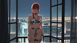 Makima - Chainsaw Man - Chastity Slave