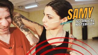 Samy kickboxing technical notebook