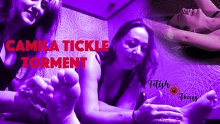 Camila tickling torment p1 (1080p) - foot tickling, ribs tickling, upperbody tickling, tickling bondage, ticklish girls