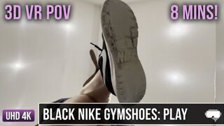 180Â° VR | Sneaker Pressing: Full Weight Stomps in Black Nikes