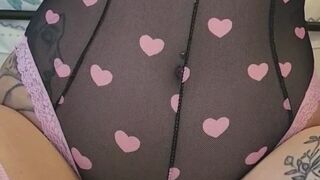 V-Day Lingerie & Fat Pumped Pussy