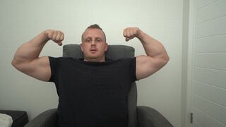 Burping from Thick Muscle Daddy Just for You