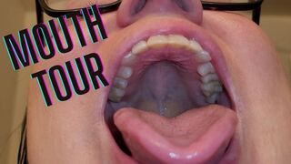 Mouth Tour with a Bottom Retainer