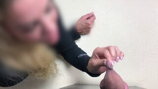 girl plays with micropenis and foreskin