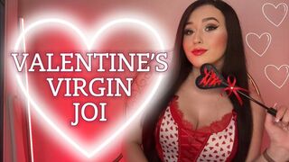Valentine's Virgin JOI