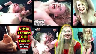 French Girl Tickled! with Eloine and Mistress Chloe! - this Adorable French girl is stripped and tickled by the lovely Mistress Chloe, and then has some real torment dished out to her by The Mystery Hands! 720P