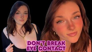 Don't Break Eye Contact - Denial JOI Eyes Captivate Mind Fuck Gooning Homewrecking Relapse Goddess Worship Humiliation Tit Worship Big Tits Ass Gooner Mesmerize Addiction Mesmerizing
