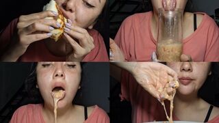 mukbang (thick vomit)