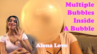 Alena Love Bubble-In-Bubble Close Up With SuperBubble[HD]