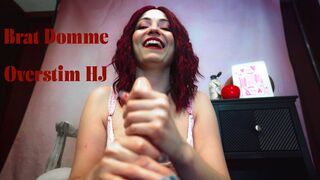 Brat Domme Overstim Handjob Post Orgasm