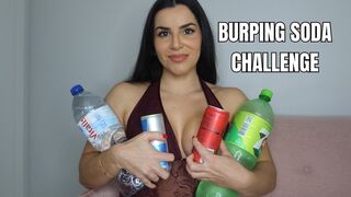 Burping soda challenge - OnlyVanessa