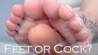 Feet or Cock?