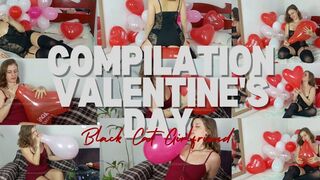 Valentineâ€™s Balloon Full Collection - BlackcatGirlfriend Looner