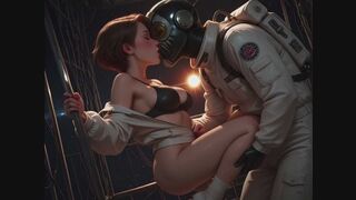 A Space Ecstasy - AI Generated