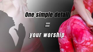 A SIMPLE DETAIL = YOUR WORSHIP ðŸ˜