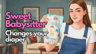 Sweet Babysitter Changes your Diaper
