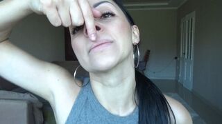 distended nostrils