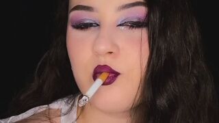 Anna s Close Up Smoking Session