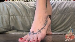 Tiny Civilian Man VS My Giantess Feet