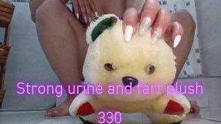 Strong urine and fart plush 330