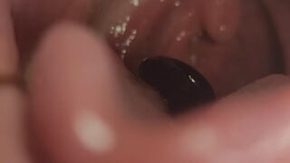 Kelsey Swallows A Gummy