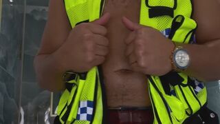 PC Bulky's Shrinking Kiss Cuffed Tiny And helpless ready to be taken