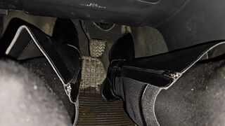 Sarah - Hard Struggle After Filling Gas
