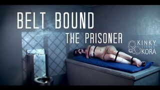 Blindfold & Belt Bound Prisoner