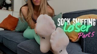 Sock Sniffing Loser, Part 5