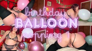 Birthday Balloon Pops 1 *On Sale This Week Only!*