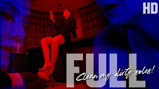 HD_Clean my dirty soles thoroughly - FULL