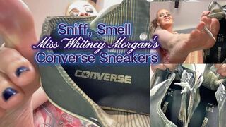 Sniff Smell Miss Whitney Morgan's Converse Sneakers Pt 1 - wmv