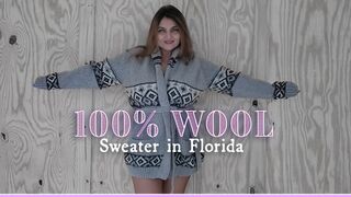 100% WOOL SWEATER in Florida by Domina Paulina