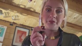 Marlboro Red Ashtray slave POV